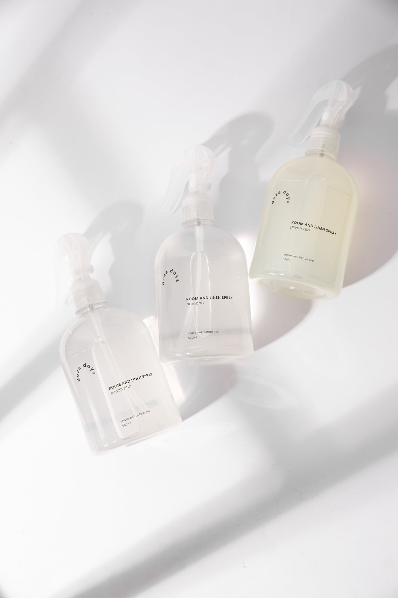 green tea scented room & linen spray