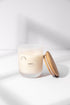 bamboo scented soy & beeswax candle